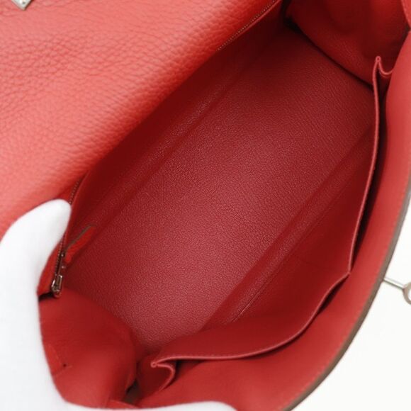 Hermès Kelly 32 Pink Leather Handbag (Pre-Owned) - Picture 3 of 10